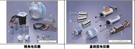 傾角電位器、直線型電位器